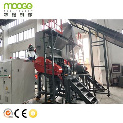 Waste Plastic Crushing Washing Drying Pet Bottle Recycling Line