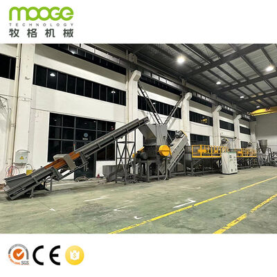 Waste PP Raffia Bag Washing Recycling Line PE Film Plastic Recycling Machine