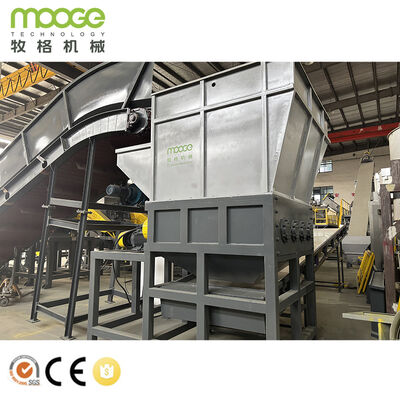 Electric Powersupply Waste Plastic Recycling Machine 380V50Hz Customizable Voltage Durable Plastic Waste Processing Equipment