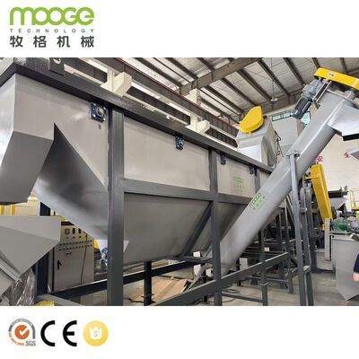 304 Stainless Steel PE PP Bottle Recycling Washing Line Plastic Crushing Washing Drying Production Line