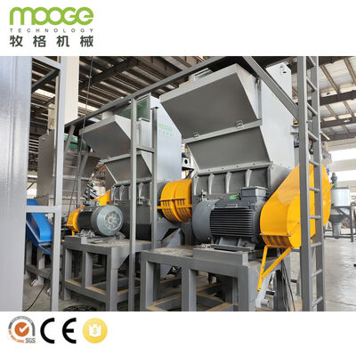 Rigid Plastic Crushing Machine for PET Bottle Jerrycan Plastic Barrel Scrap Processing