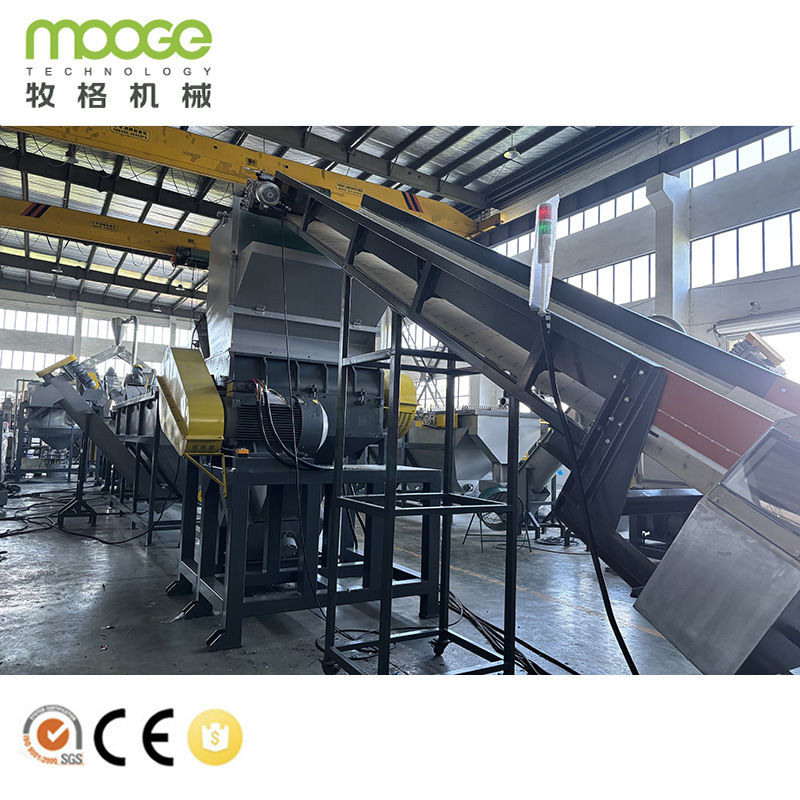 High-Efficiency HDPE PP Bottle & Barrel Recycling Washing Plant