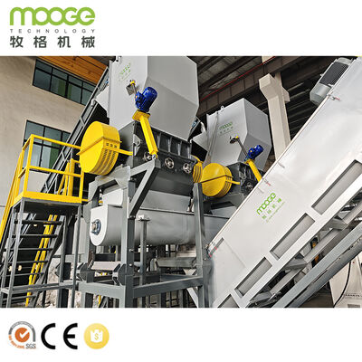 Πλυντήριο υφαντών σάκων PP, Πλύσιμο γεωργικών πλαστικών φιλμ, Μηχανή ανακύκλωσης πλαστικών