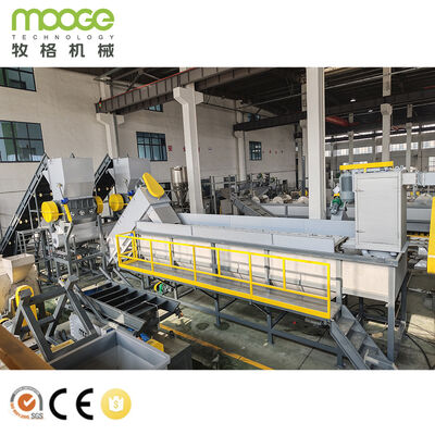 Απορρίμματα βρώμικα Pp Raffia σακούλα πλυντήριο ανακύκλωση Pe ταινία πλαστικό μηχανή ανακύκλωσης