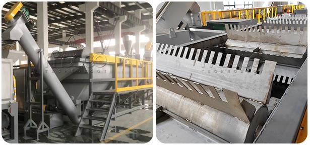 Καθαρισμός Πλύση Τεμαχιστής Μηχανής Απορριμμάτων Υψηλής Σκίτισης Γραμμή 13