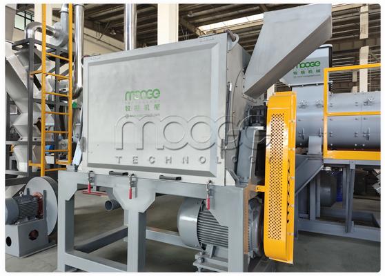 Clean Plastic Flakes Production SUS 304 Bottle Recycling Washing MEB-Series Waste Hot Water Plastic Recycling Line 14